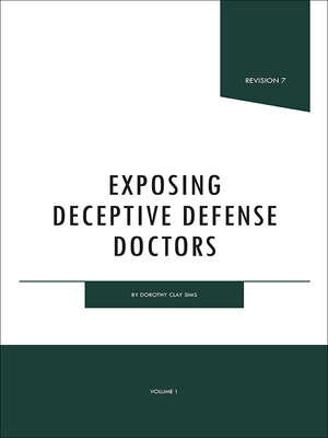cover image of Exposing Deceptive Defense Doctors